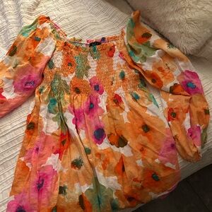 Floral Off-Shoulder Top